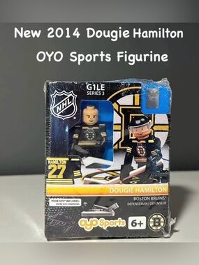 New OYO Sports Dougie Hamilton Boston Bruins Figurine - Black & Gold